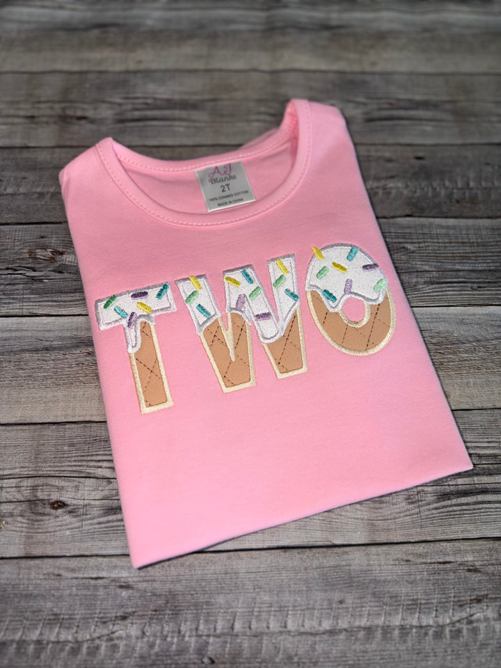 Personalized 2nd Birthday Shirt|Ice Cream theme birthday|Custom 2nd Birthday Ideas