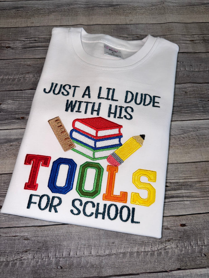 Back to School Shirt|Ready with my Tools for School