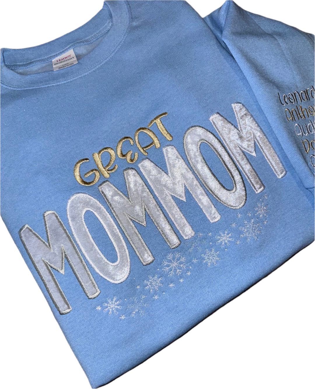 Personalizable Embroidered Mama sweatshirt
