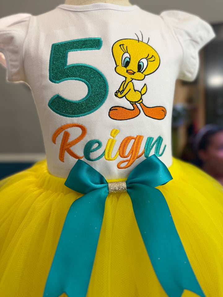 Tweety 5th Birthday Tutu Set