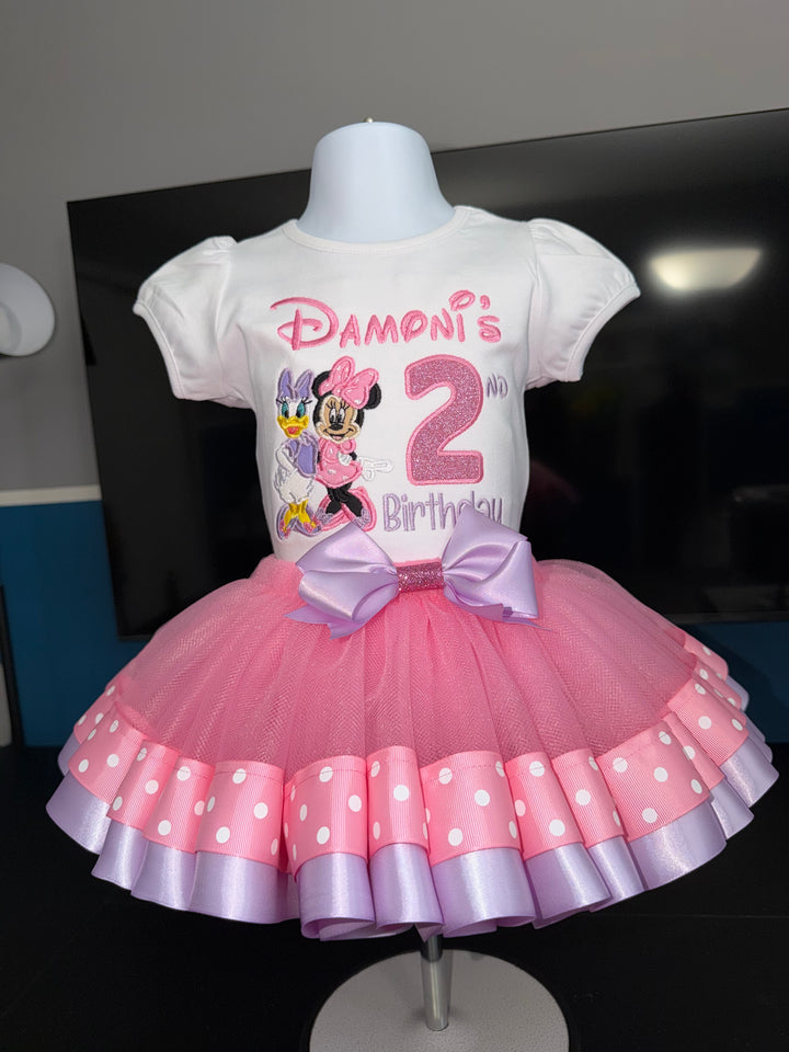 Minnie &amp; Daisy inspired Birthday Outfit