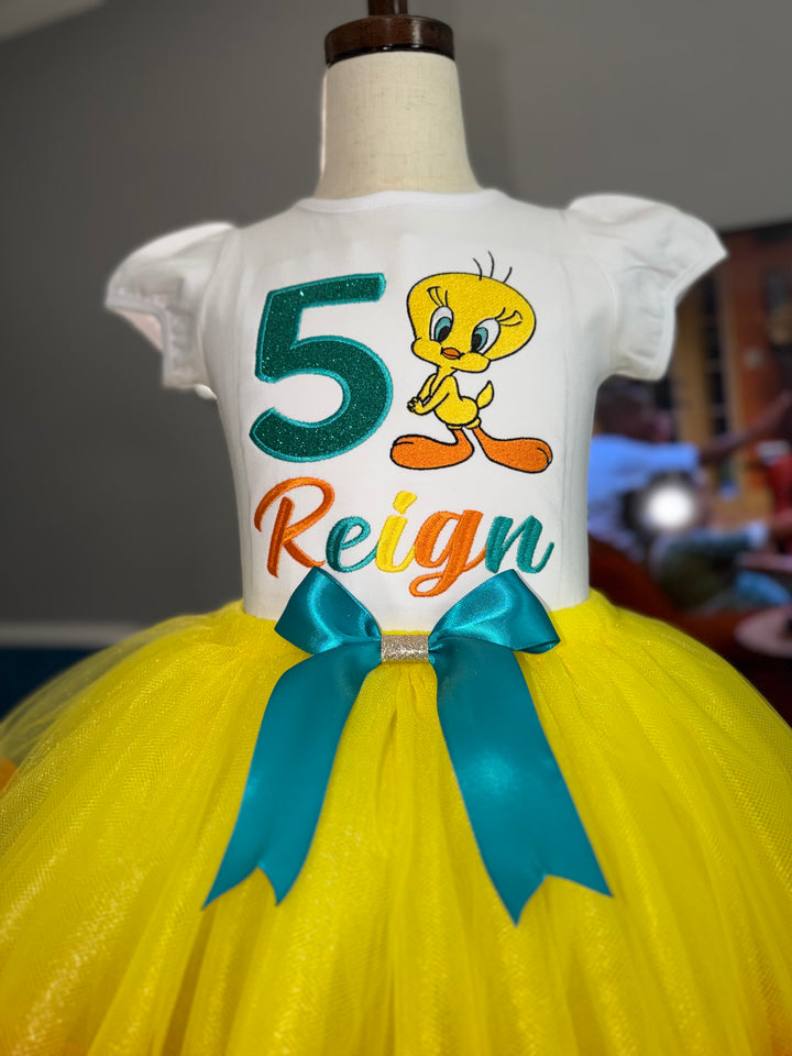 Tweety 5th Birthday Tutu Set