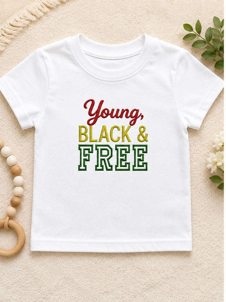 Young, Black &amp; Free Juneteenth shirt