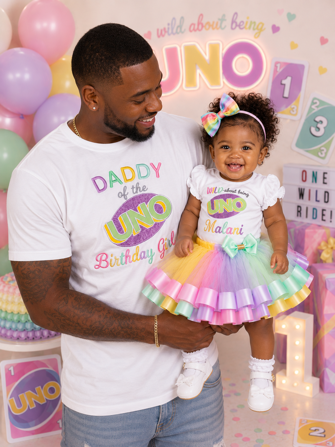 Mommy of the UNO Birthday Girl Shirt
