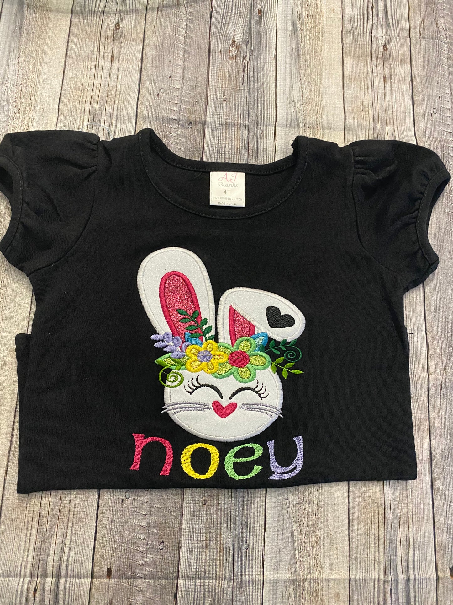 Personlaized Easter Bunny Shirt