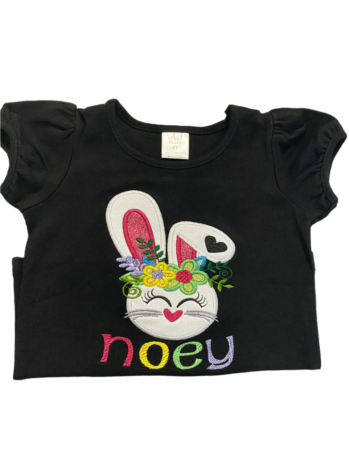 Easter glitter Bunny Shirt