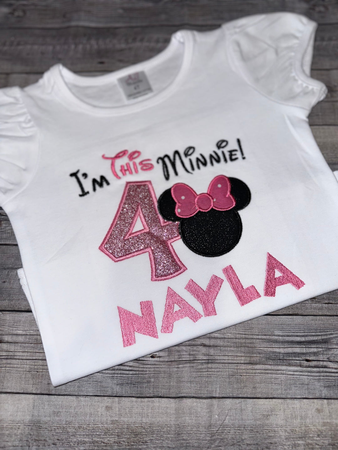 Personalized I’m This Minnie Birthday Shirt