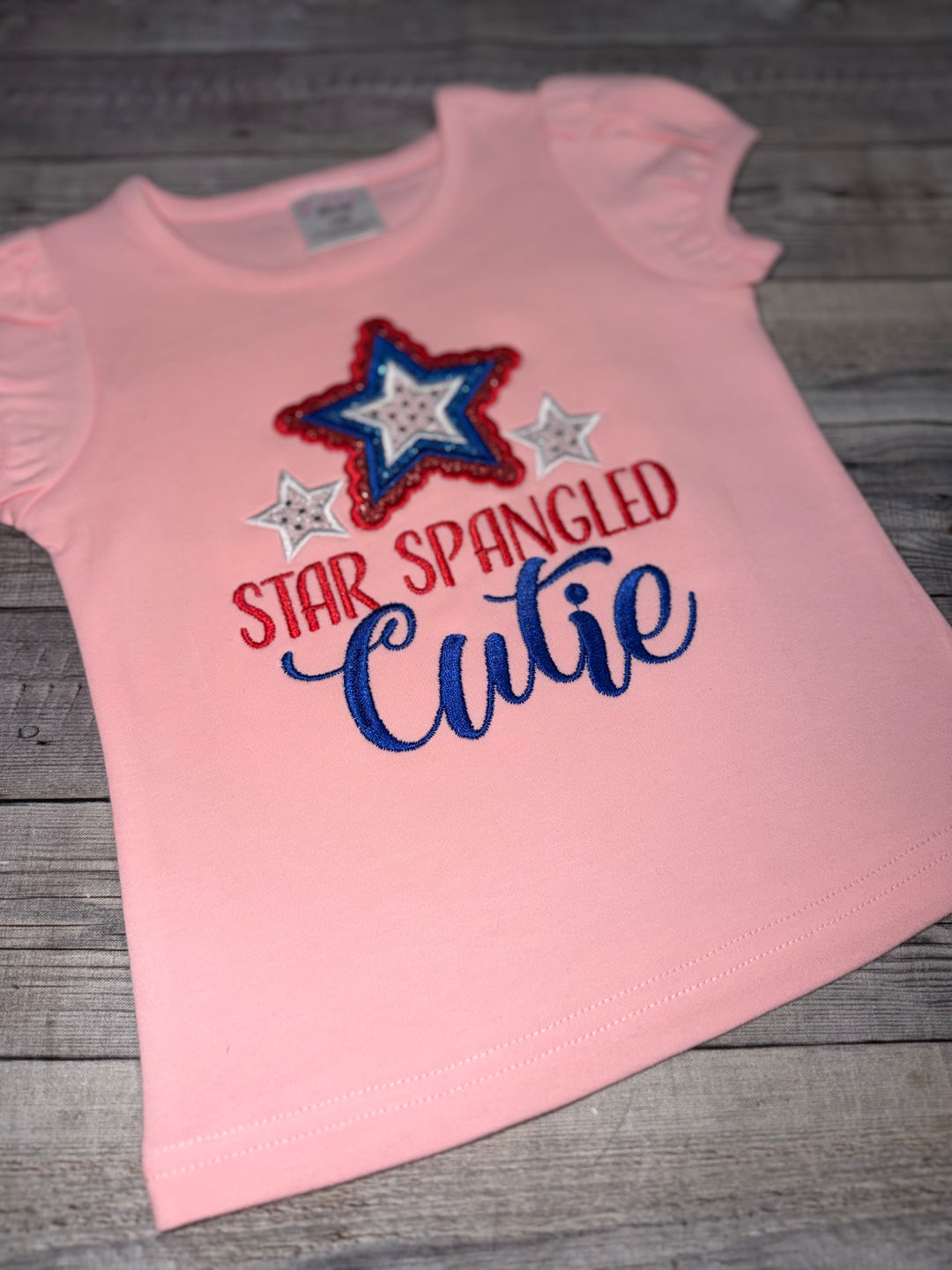 4th of July Star Spangled Cutie shirt