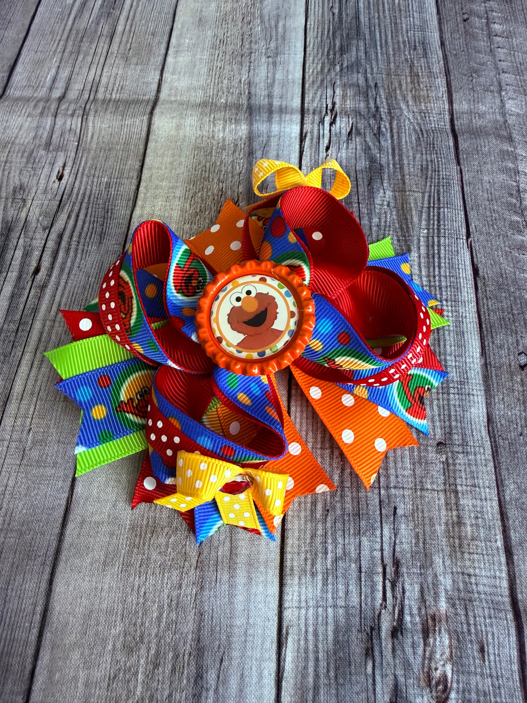 Elmo Boutique Hair Bow