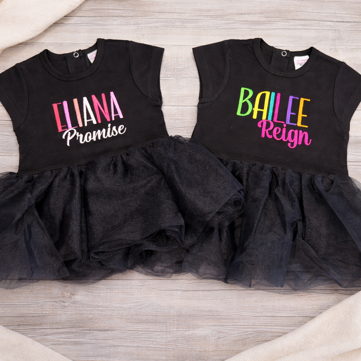 Personalized Name Tutu Romper