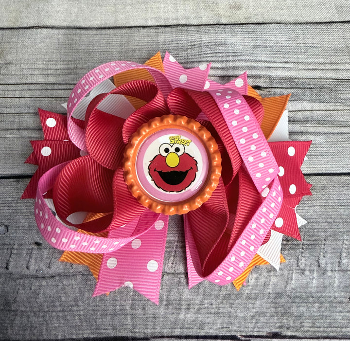 Elmo Boutique Hair Bow