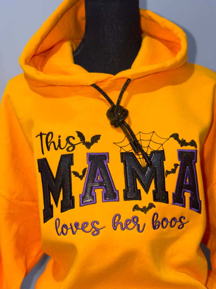 This MAMA loves her boos|Halloween sweatshirt