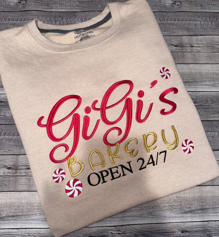 Gigi’s bakery-personalizable