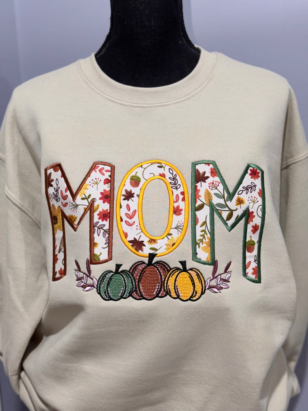 Floral MOM Fall Crewneck