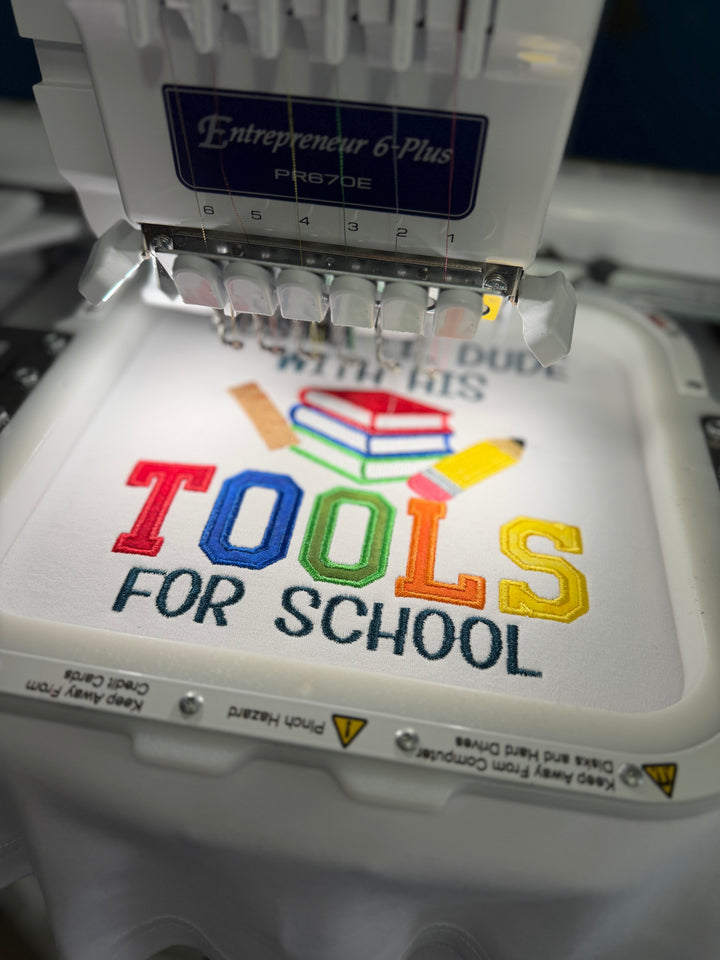 Back to School Shirt|Ready with my Tools for School