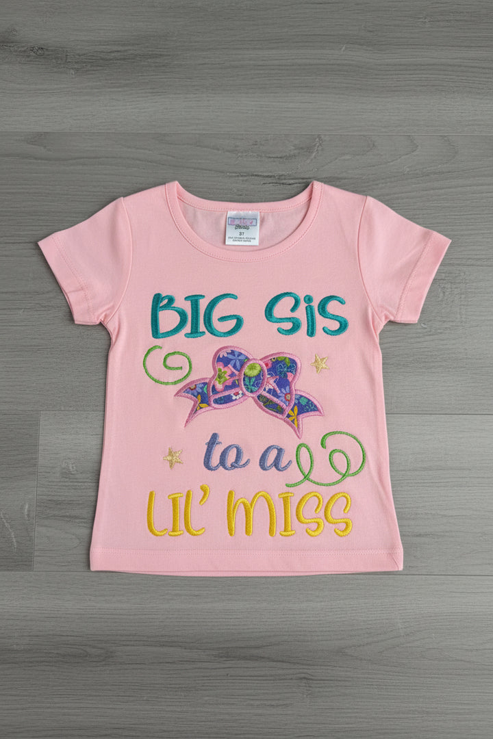 Big Sister to a Little Miss Shirt