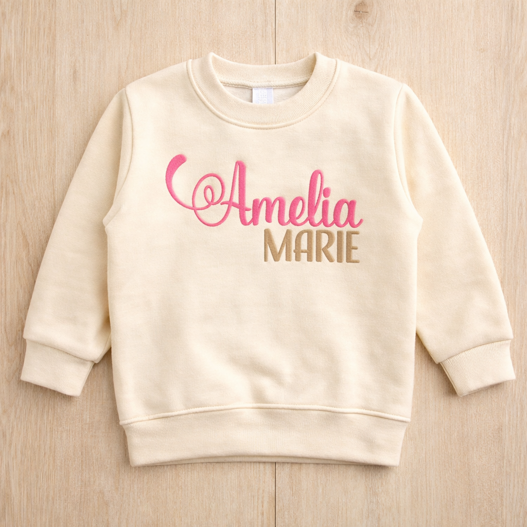 Name Sweatshirt- Personalized Toddler Crewneck