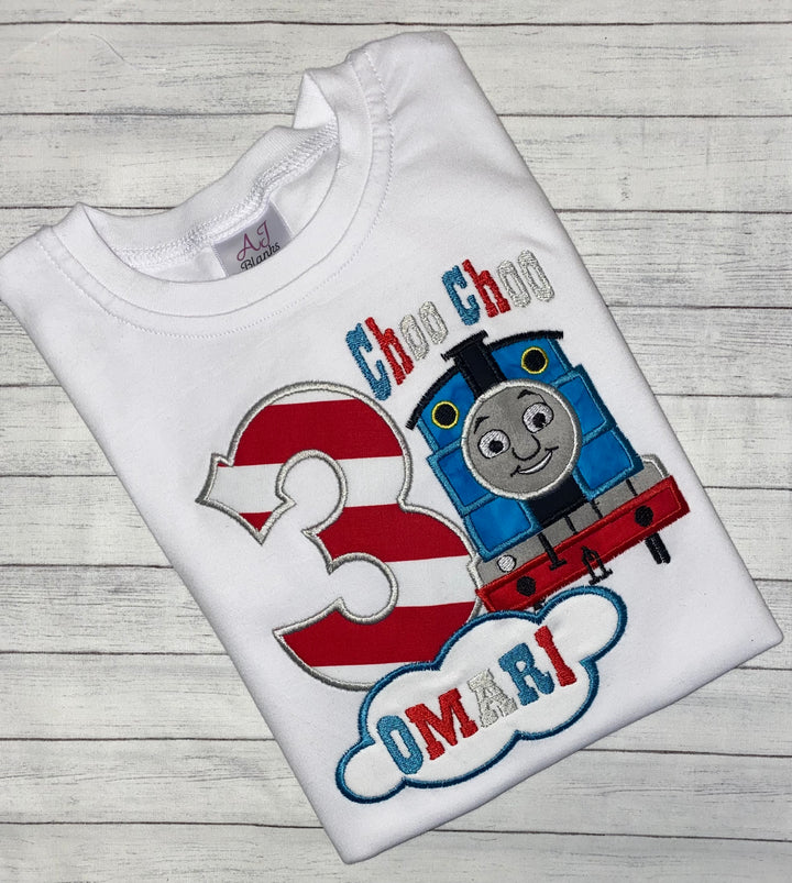 Thomas Train 3rd Birthday Shirt