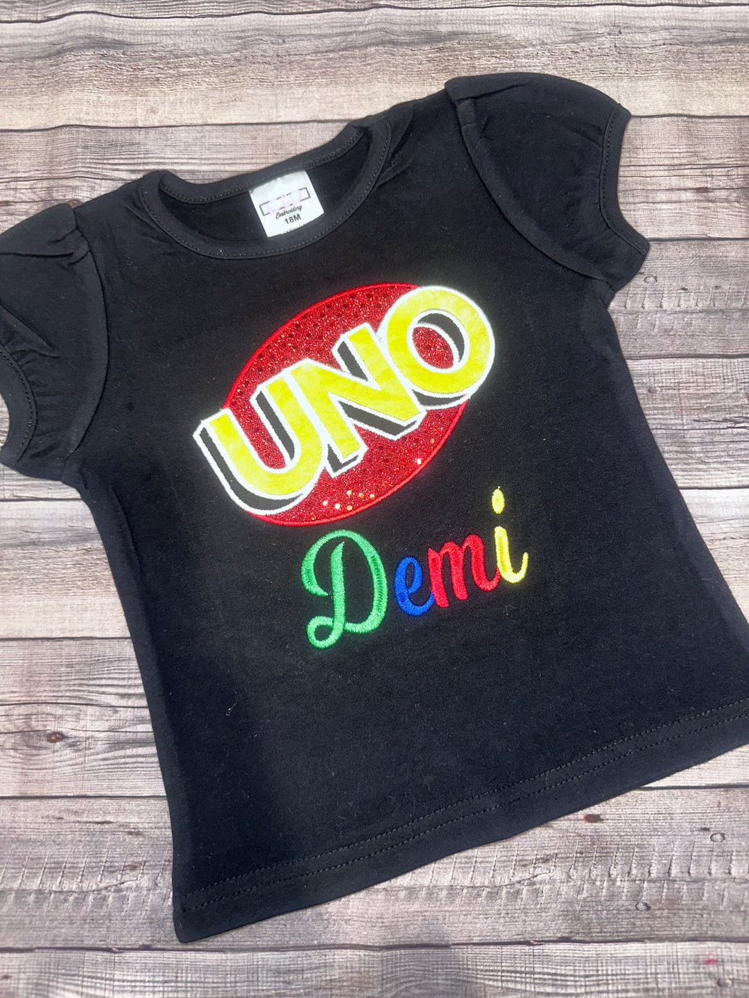 Uno birthday shirt for girls- 1st birthday