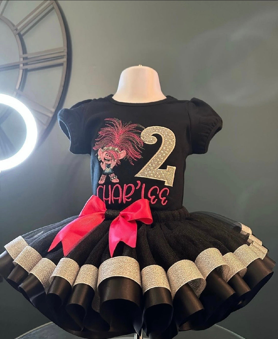 Rock Star Poppy 2nd Birthday Outfit