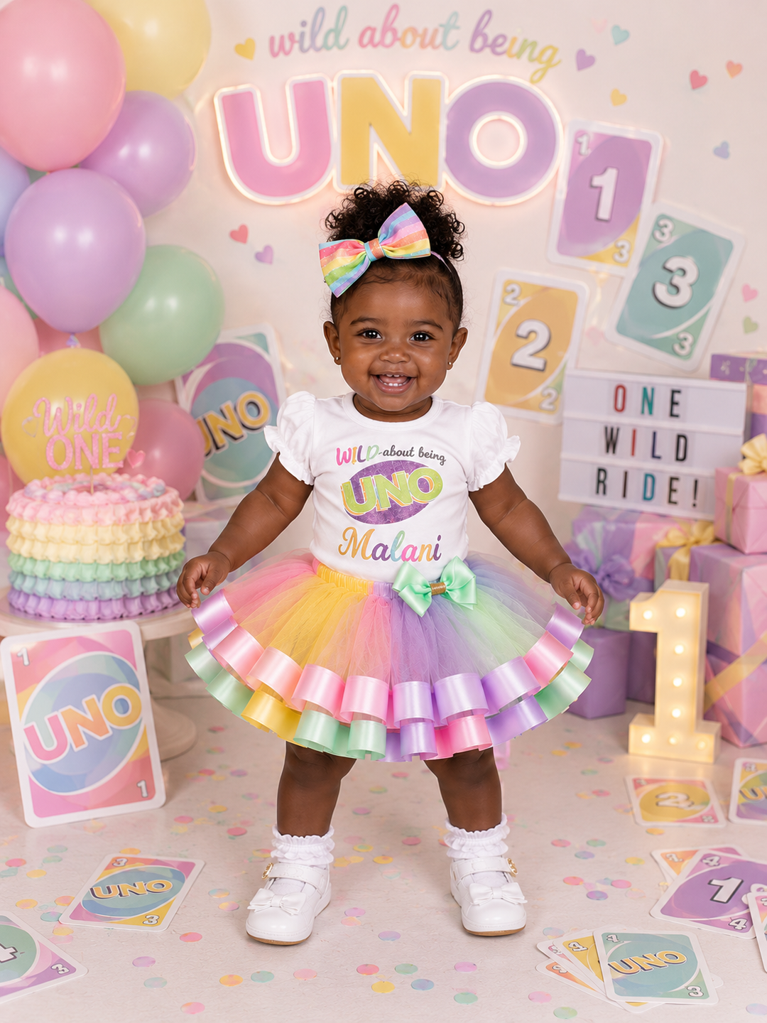 Wild About Being UNO Birthday Outfit