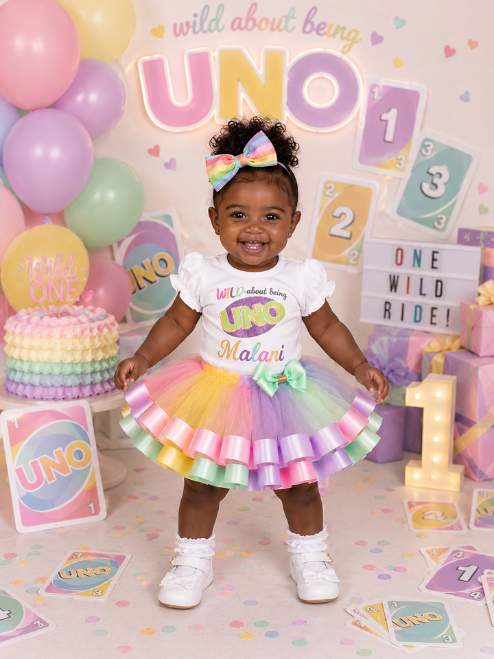 Wild About Being UNO Birthday Outfit
