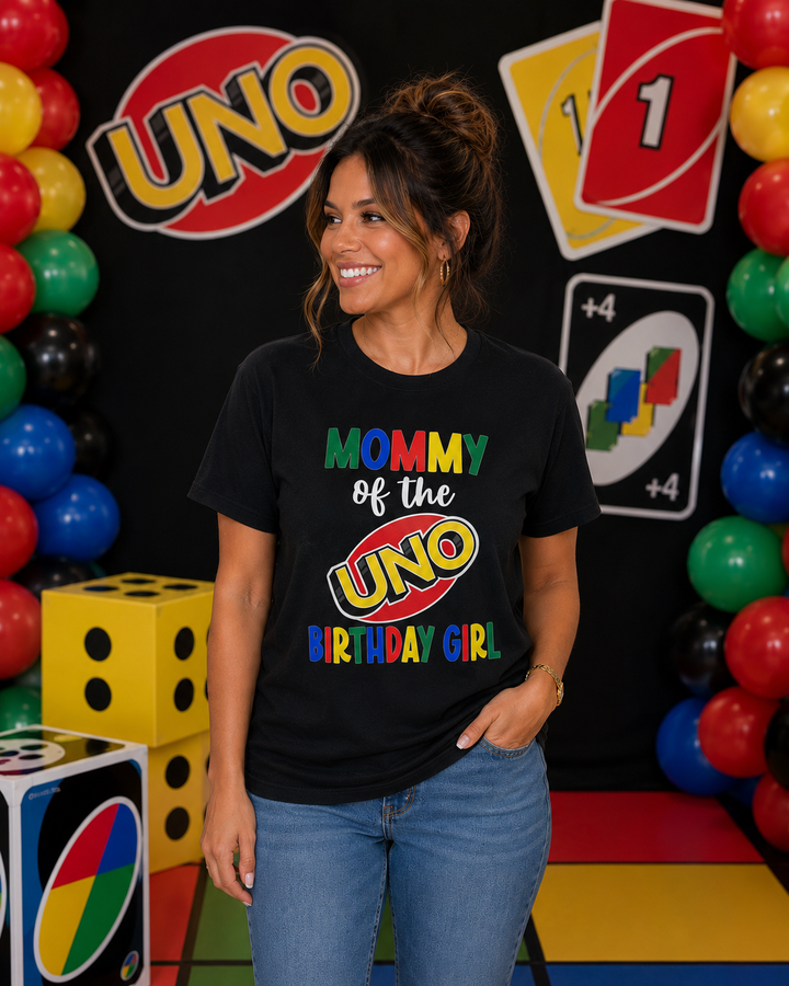 Uno theme family shirts