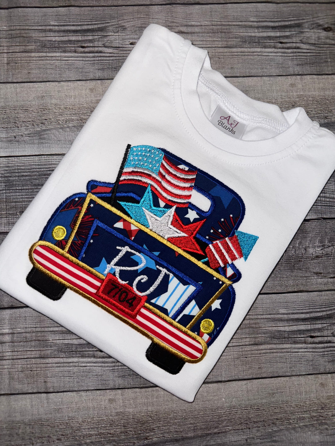 4th of July Vintage Truck Shirt