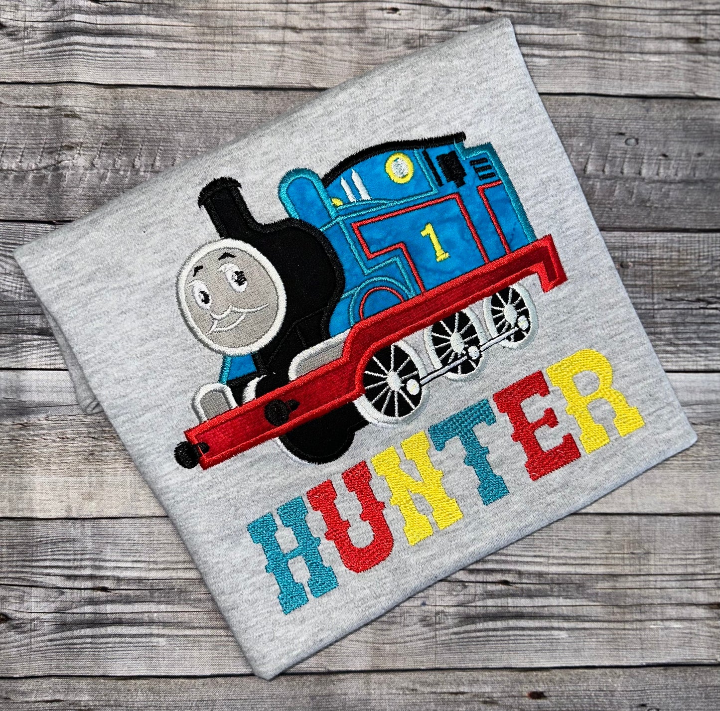 Thomas the train birthday shirt