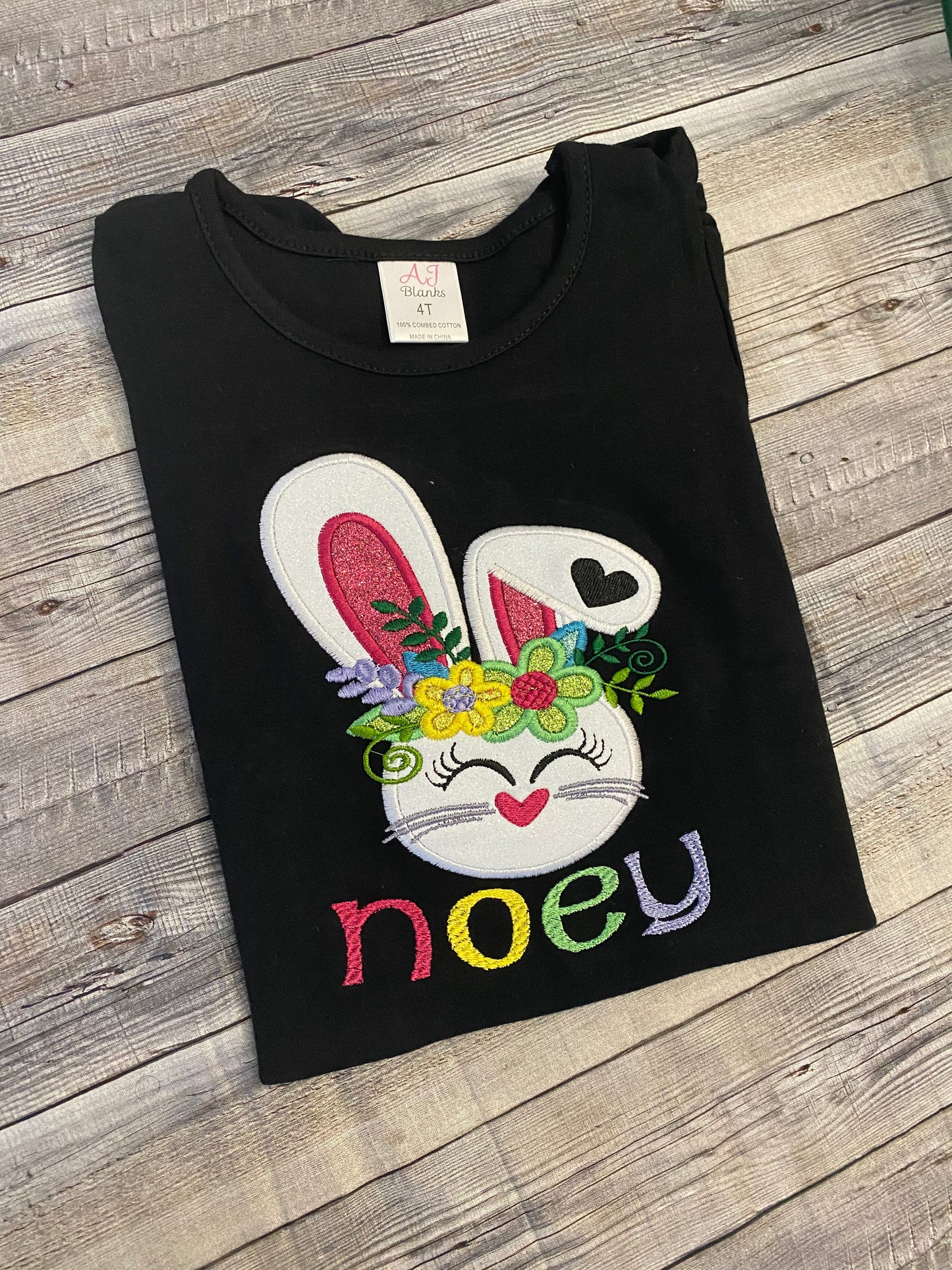 Personlaized Easter Bunny Shirt