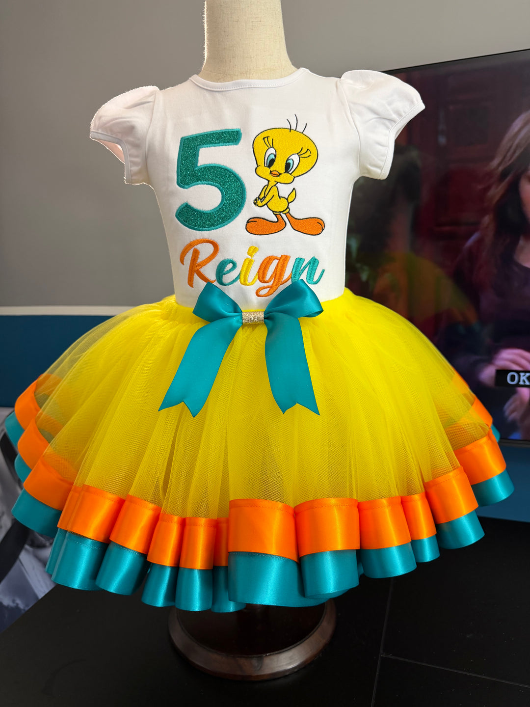 Tweety 5th Birthday Tutu Set