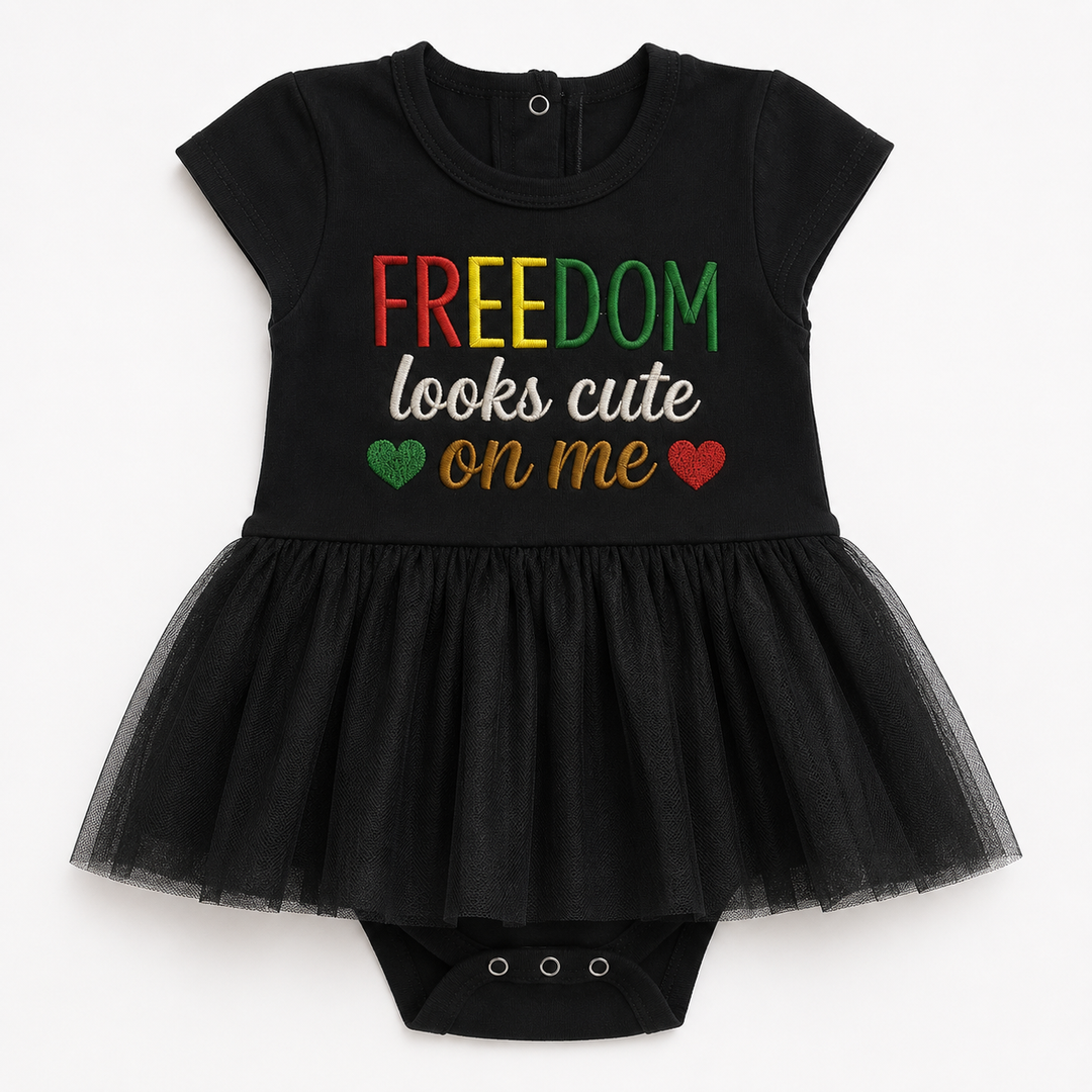 Freedom Looks Cute Juneteenth Romper