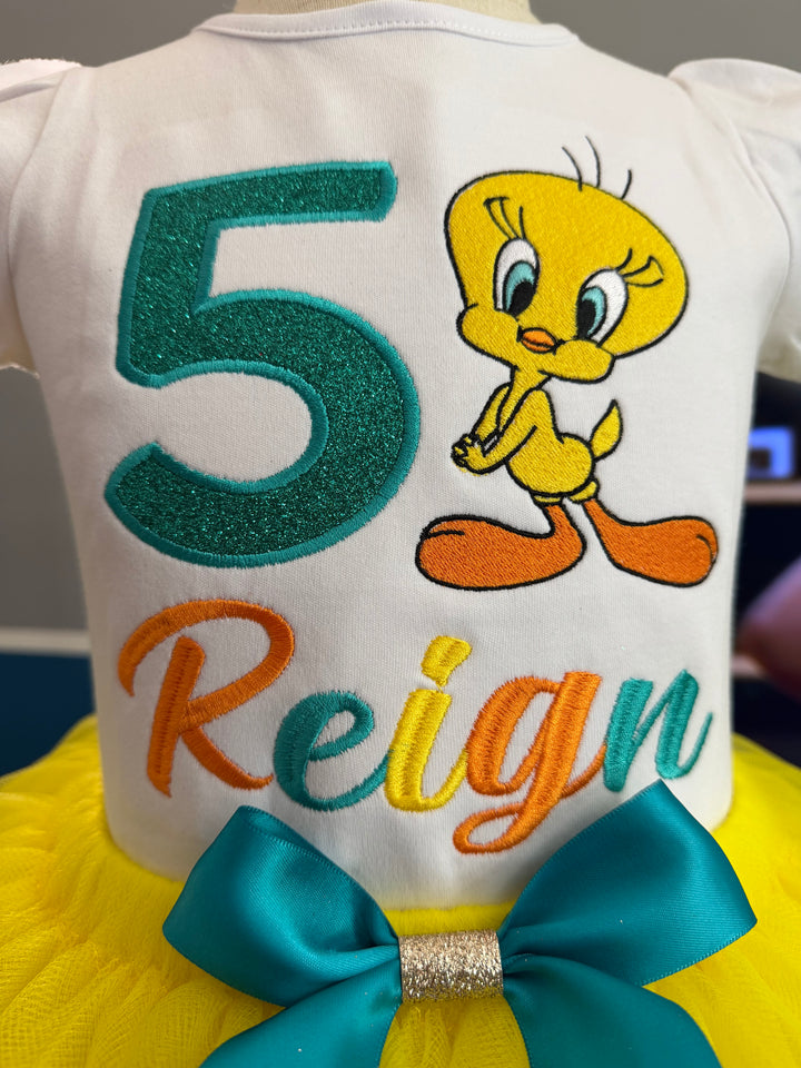 Tweety 5th Birthday Tutu Set