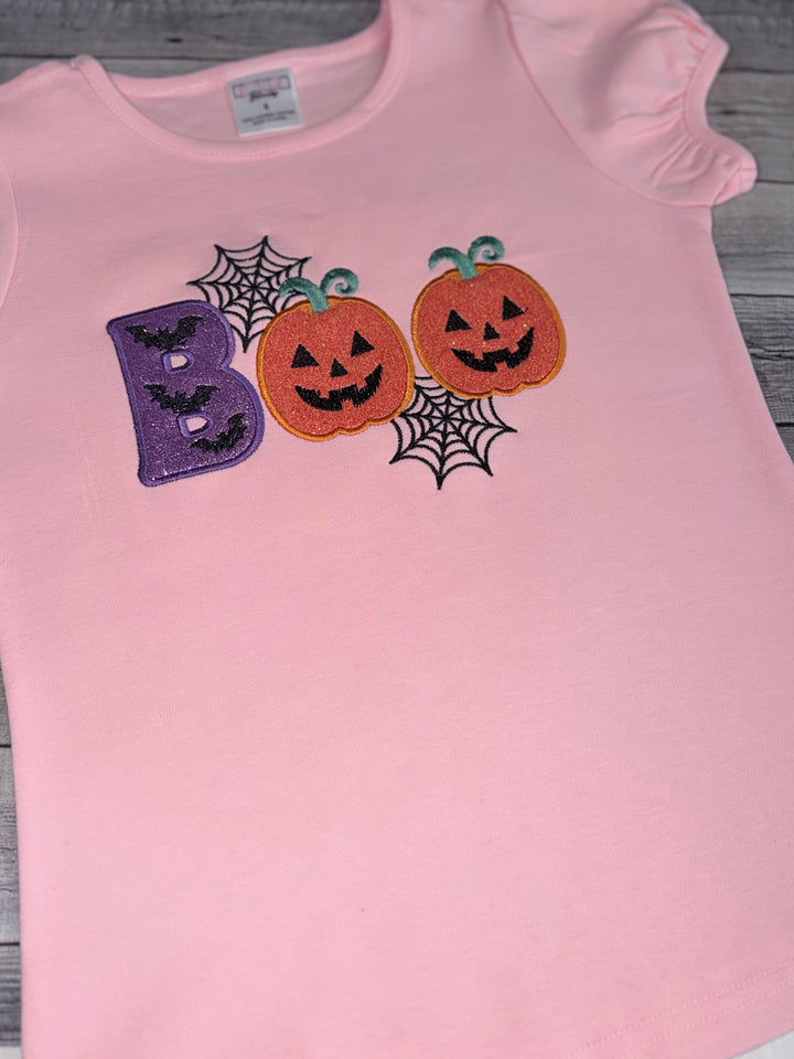 Boo Pumpkin Halloween Shirt