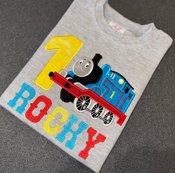 Thomas Train Birthday Shirt