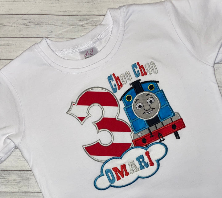 Thomas Train 3rd Birthday Shirt