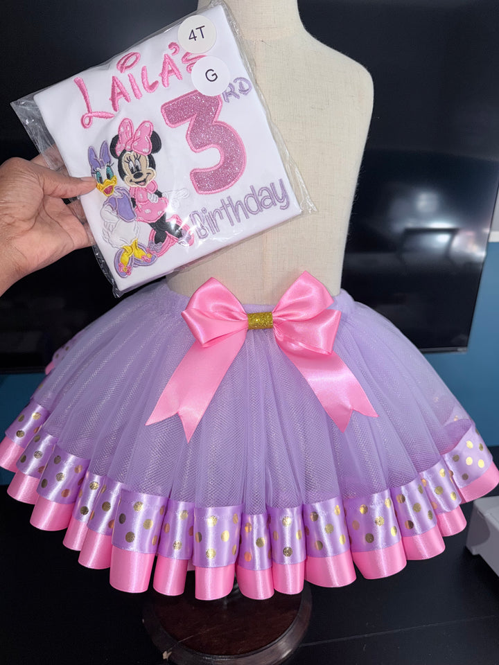 Minnie &amp; Daisy inspired Birthday Outfit