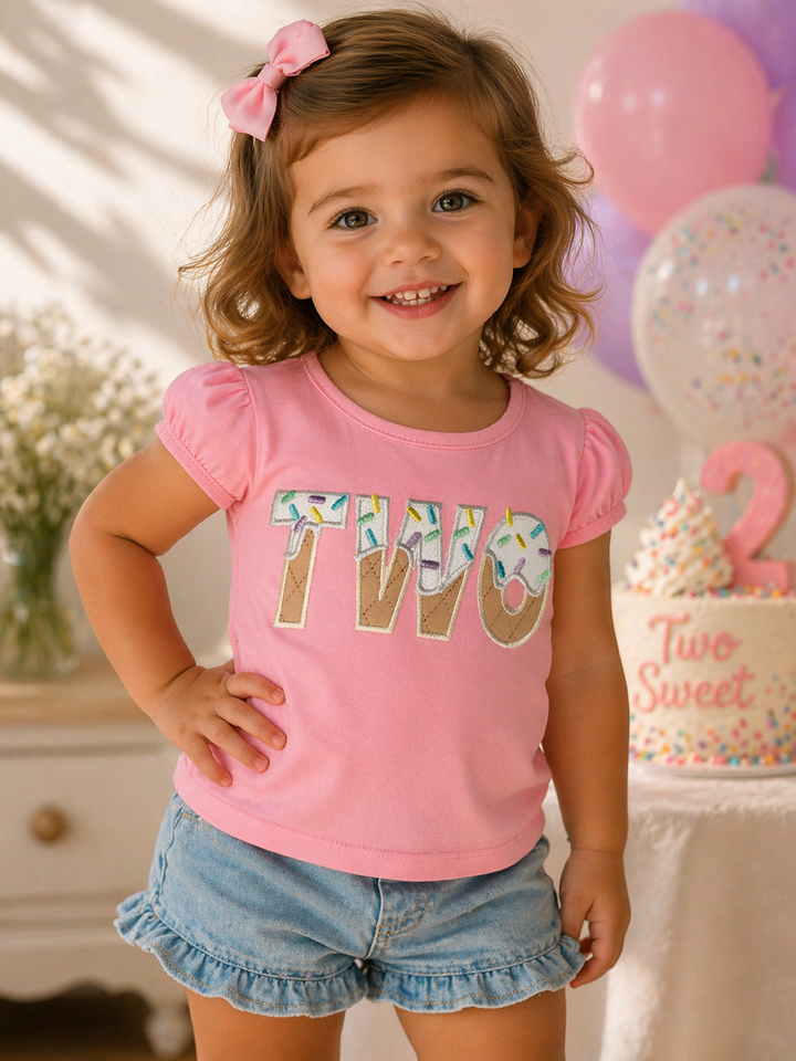 Personalized 2nd Birthday Shirt|Ice Cream theme birthday|Custom 2nd Birthday Ideas