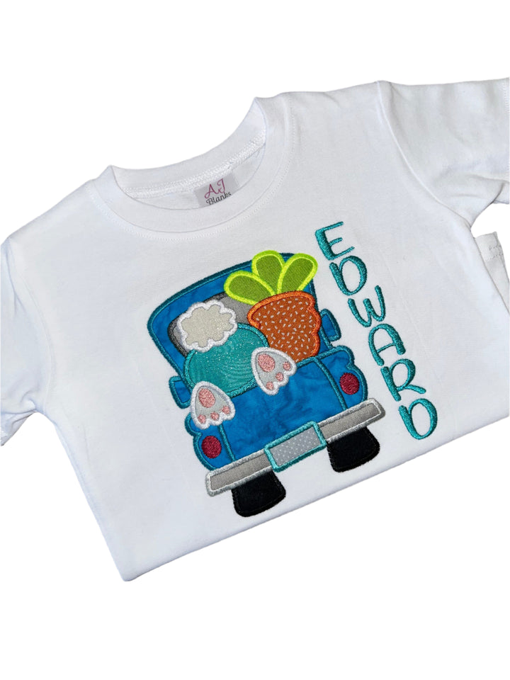 Personalized Easter shirt for boys