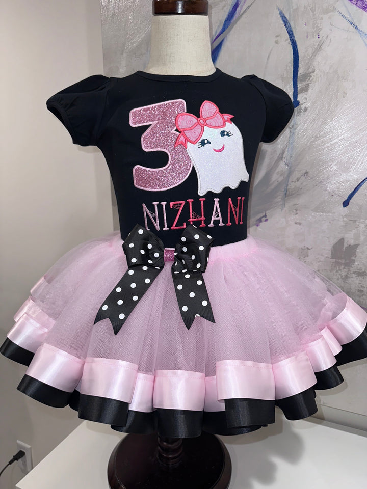 HALLOWEEN BIRTHDAY OUTFIT-GHOST
