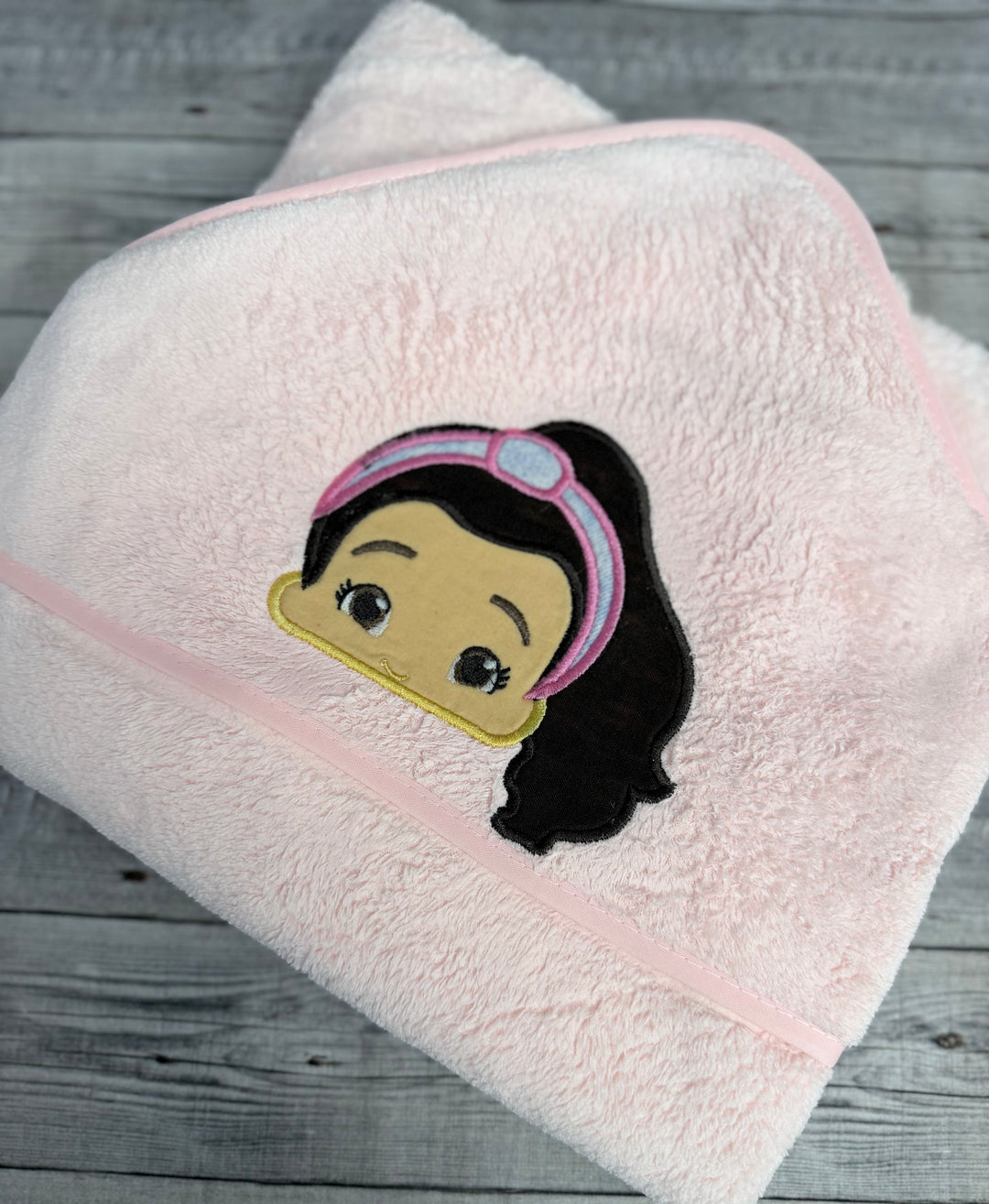 Ms. Rachel Hooded Towel