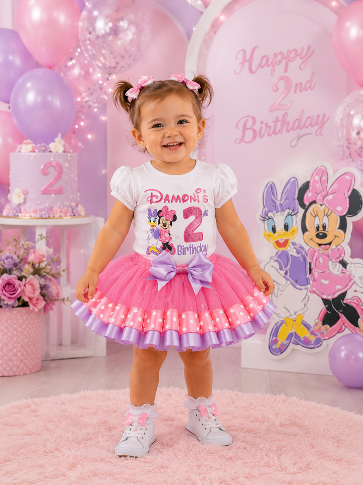 Minnie &amp; Daisy inspired Birthday Outfit