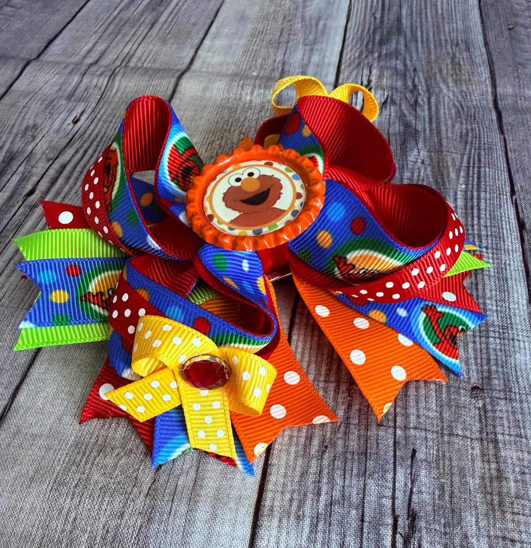 Elmo Boutique Hair Bow