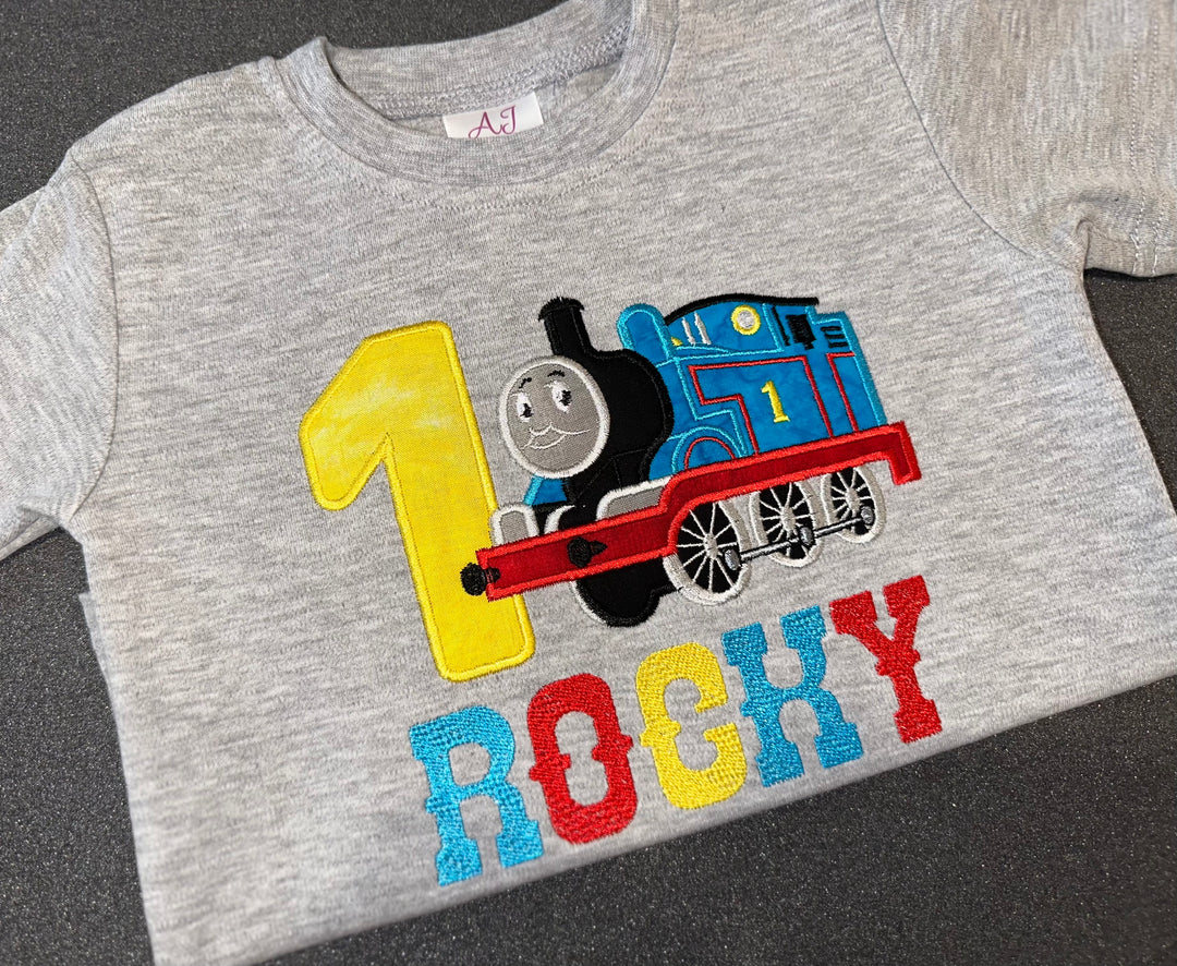 Thomas Train Birthday Shirt