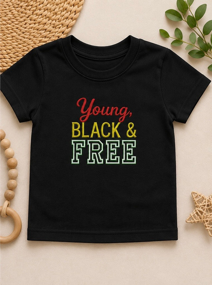 Young, Black &amp; Free Juneteenth shirt
