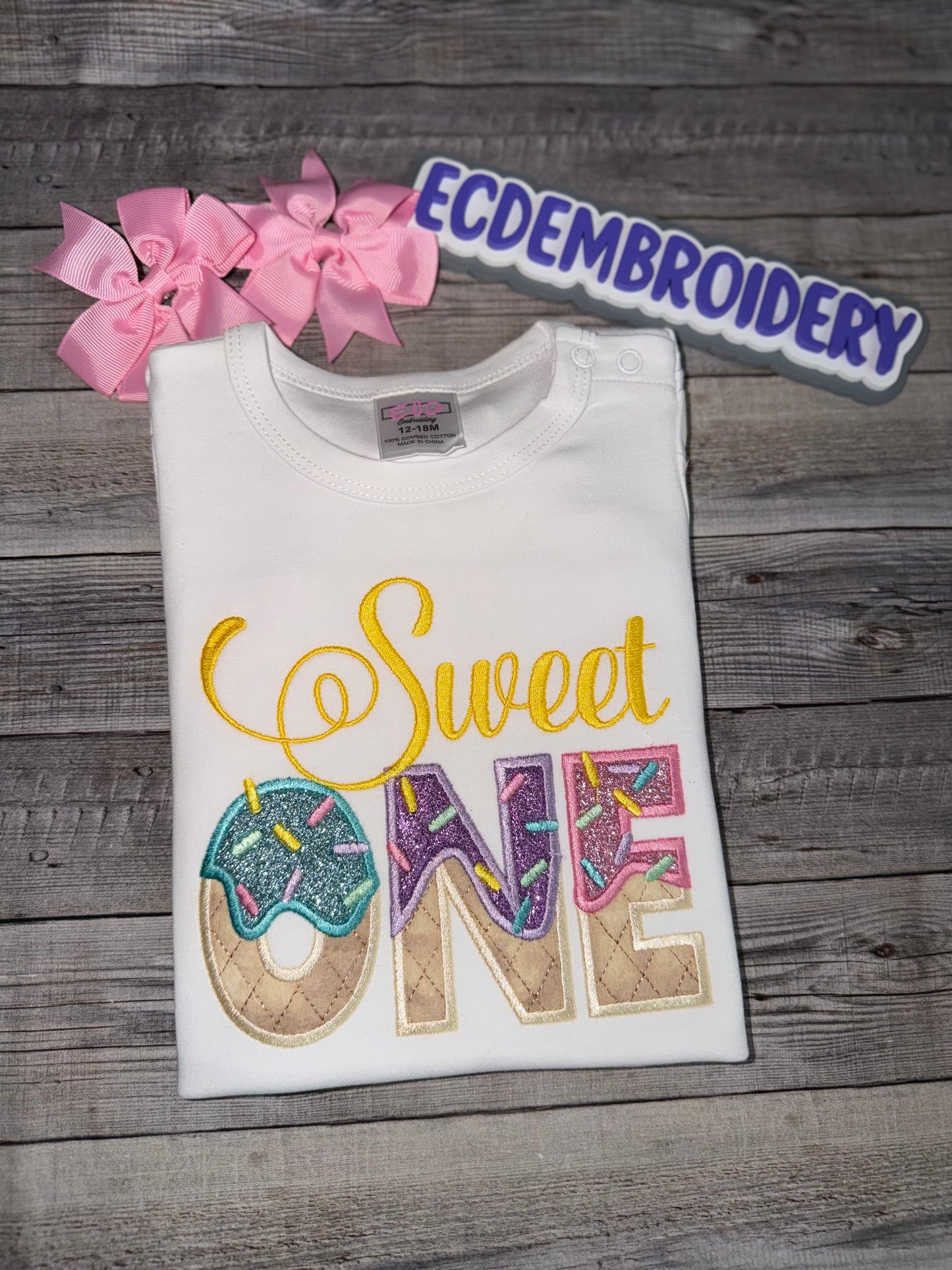 Sweet ONE Birthday Outfit for Girls| Pastel Rainbow Tutu Set| Sizes 0M-12y
