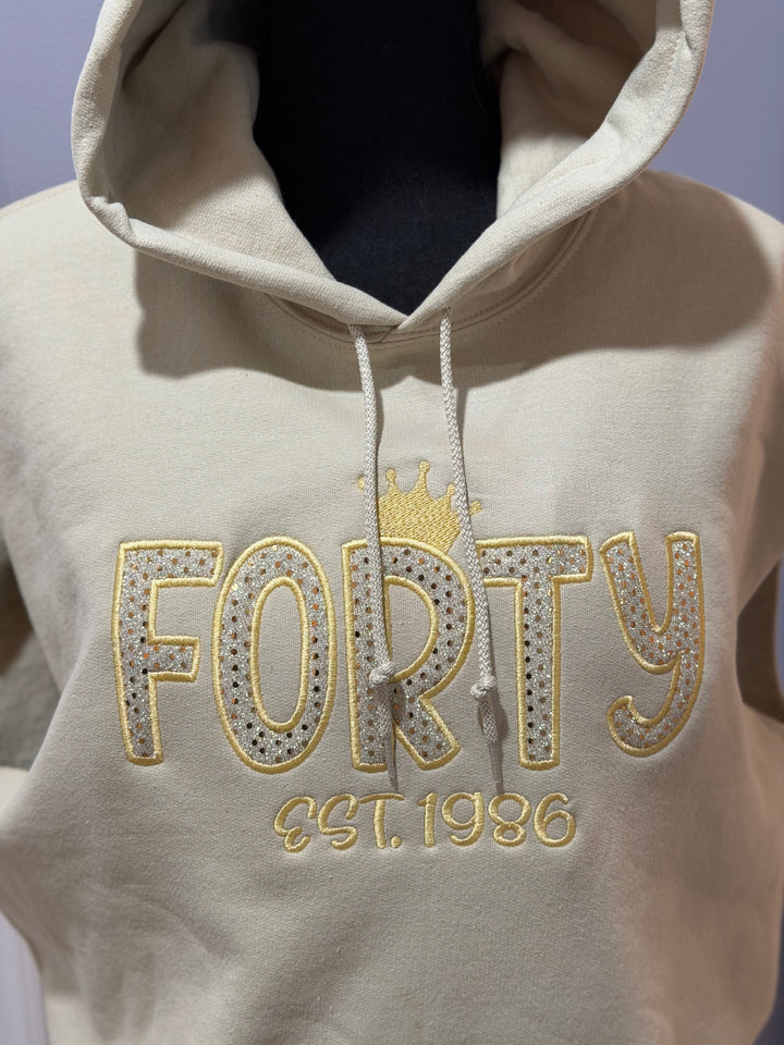 Forty Est. 1986 Hoodie