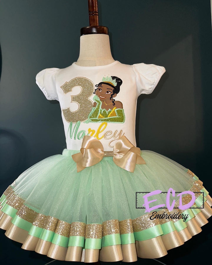 Black princess birthday outfit
