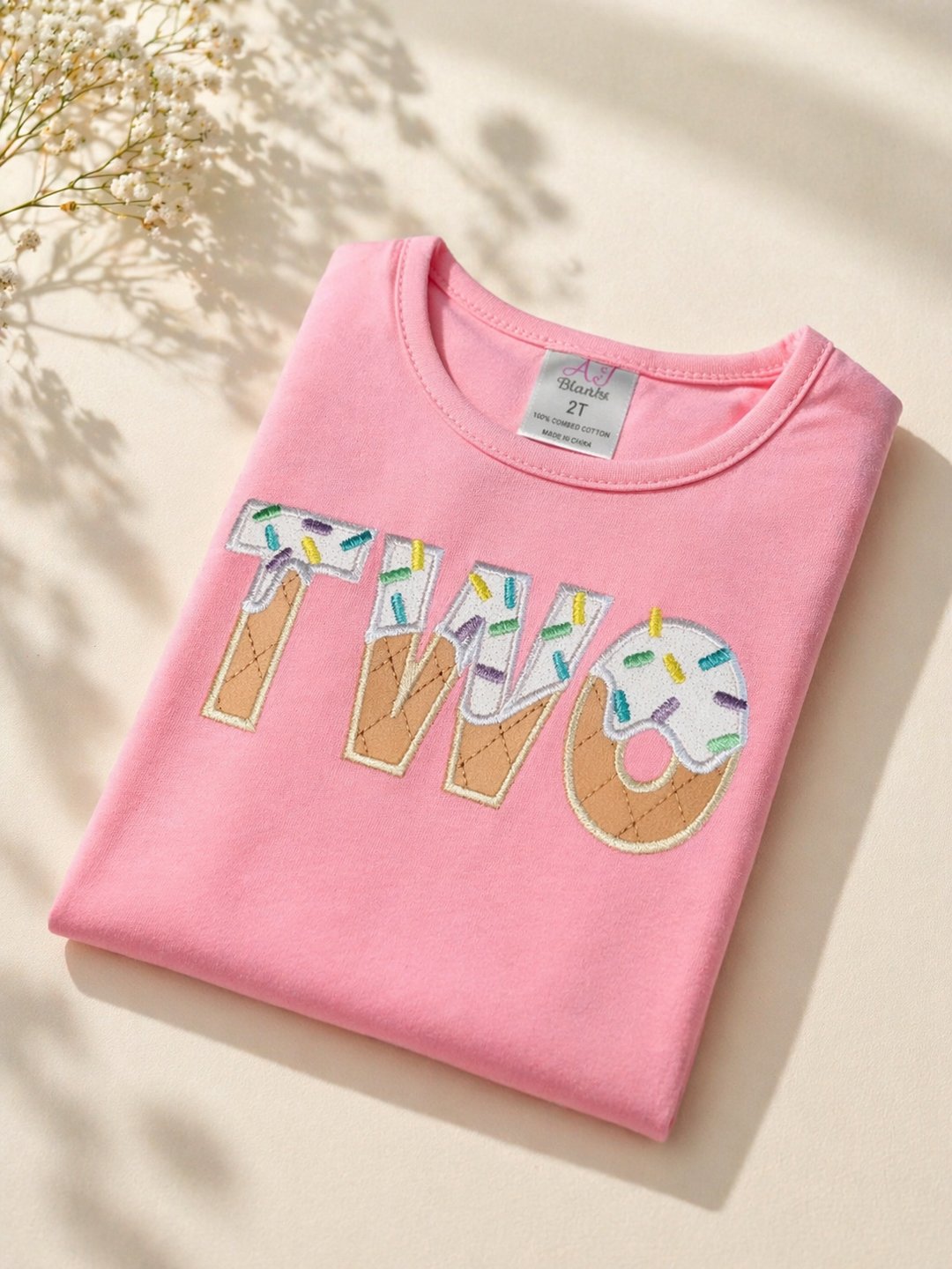 Personalized 2nd Birthday Shirt|Ice Cream theme birthday|Custom 2nd Birthday Ideas