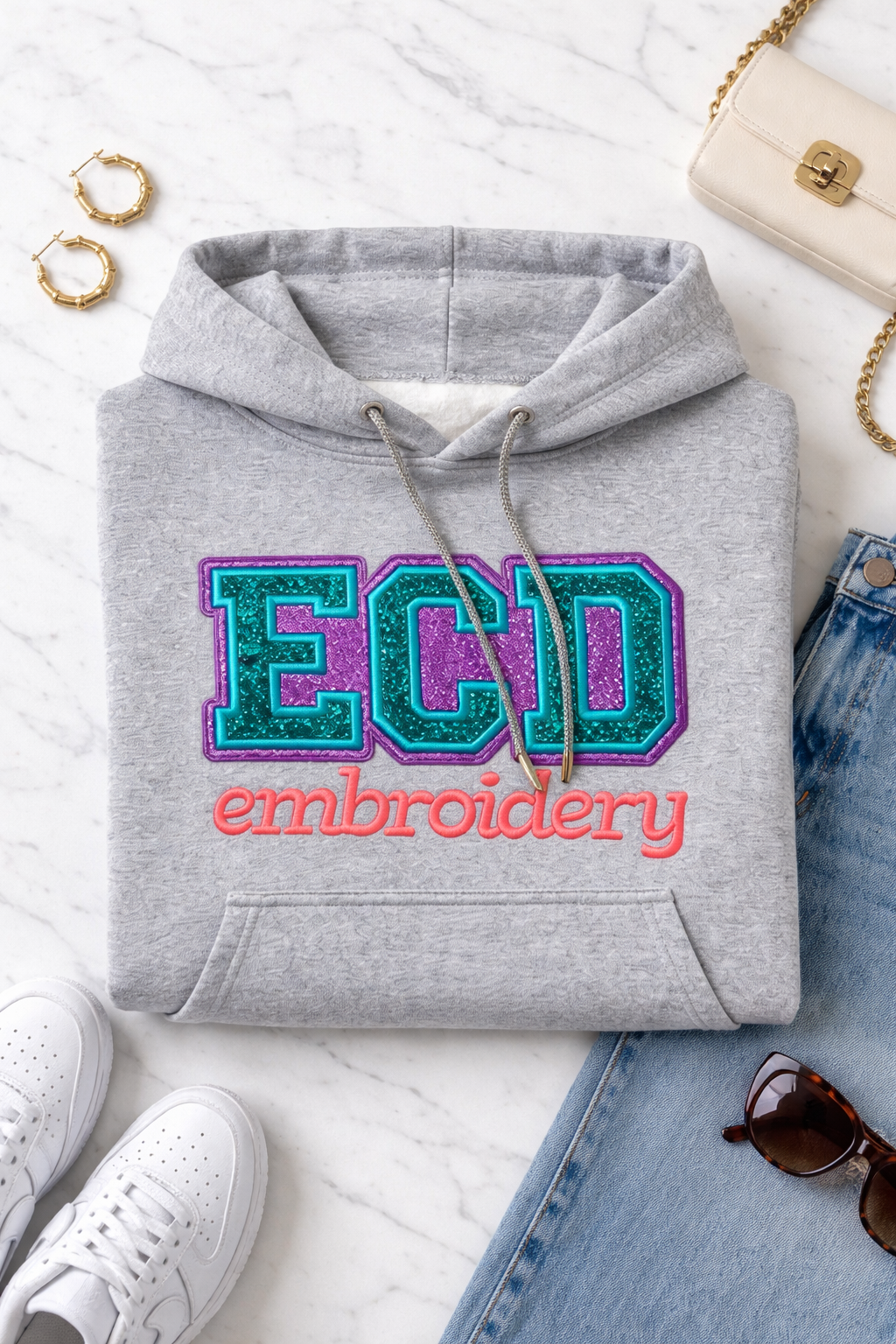 ECD Embroidery Signature Hoodie